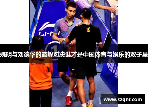 姚明与刘德华的巅峰对决谁才是中国体育与娱乐的双子星